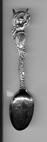 Souvenir Spoon, Angel, Value $95.00
