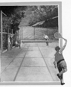 tennis at the hotel