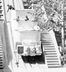 The Great Incline cars often carried more than passengers