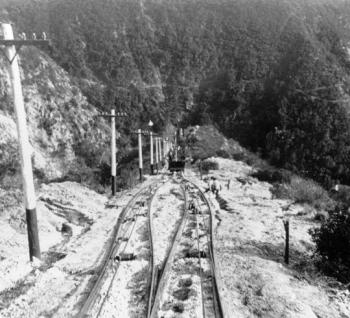 The bullwheel on Echo Mtn.