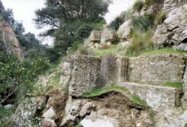 foundations in Rubio Canyon